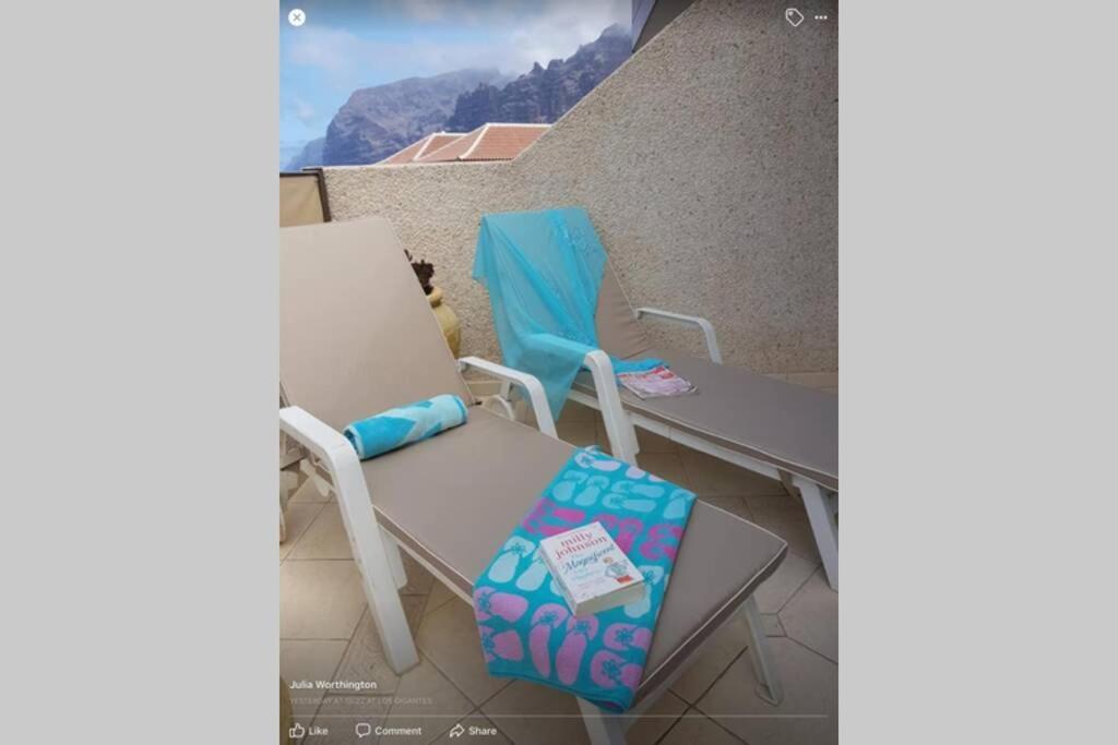 Casa Amber, Los Gigantes, Simply Stunning Acantilado de los Gigantes Exterior foto